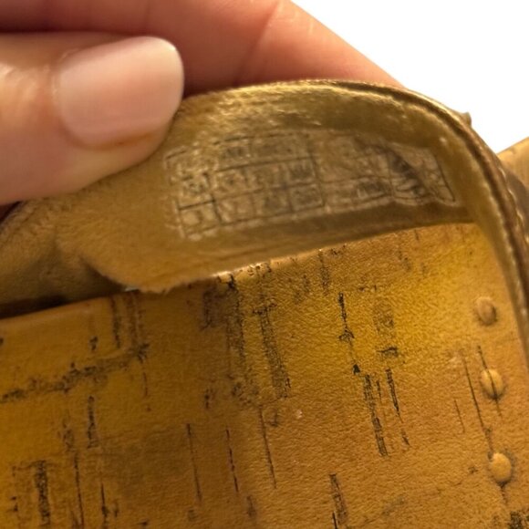 Vionic Viviana Sandal Womens Metallic Cork Sandals With Adjustable Straps size 9 - Picture 8 of 8